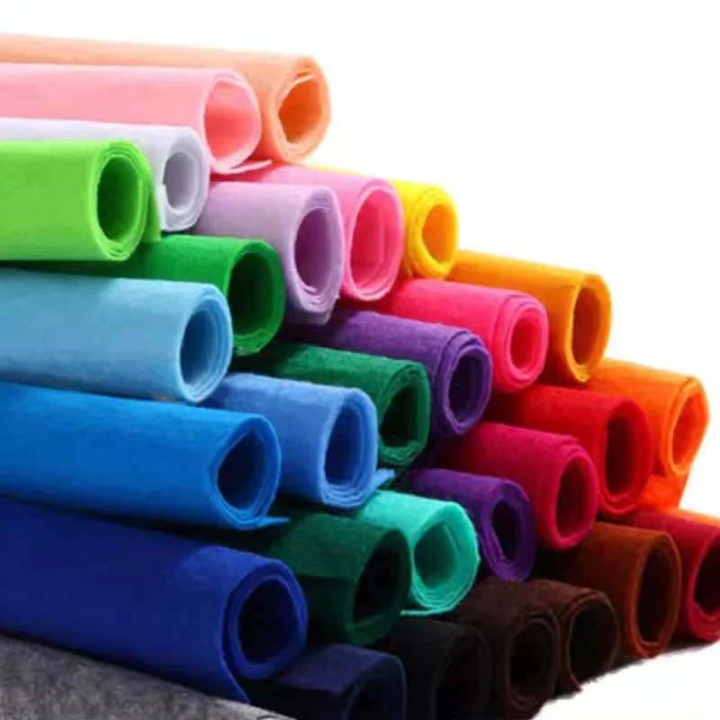 Is Sewing A Textile Craft - Листы фетровой ткани разных цветов нетканый