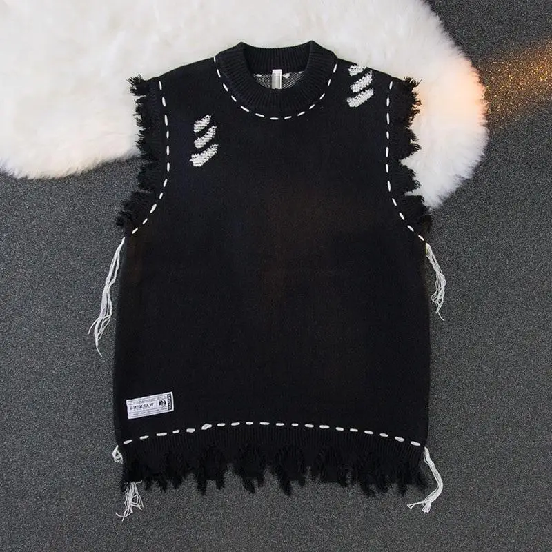 Sewing Vest - Трикотажные свитера для мужчин, мужская одежда