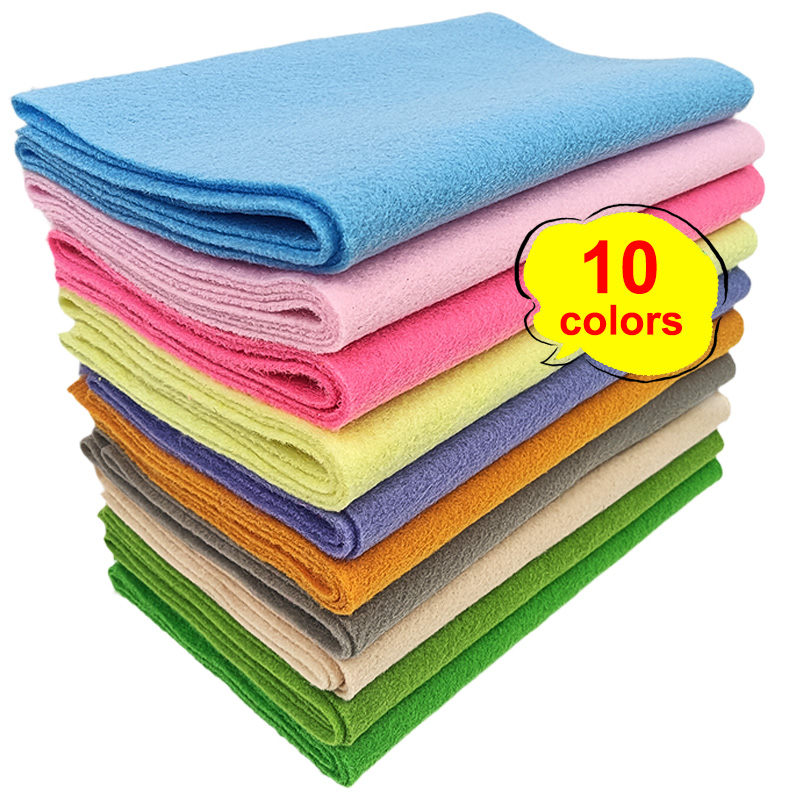 Is Sewing A Textile Craft - 10 шт. листов мягкой фетровой ткани