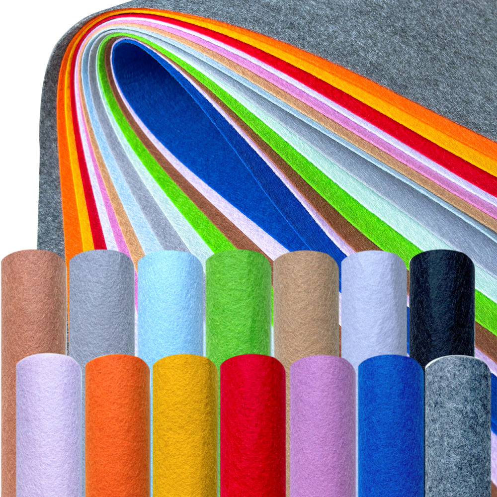 Is Sewing A Textile Craft - Фетровая ткань разных цветов, нетканый фетр,