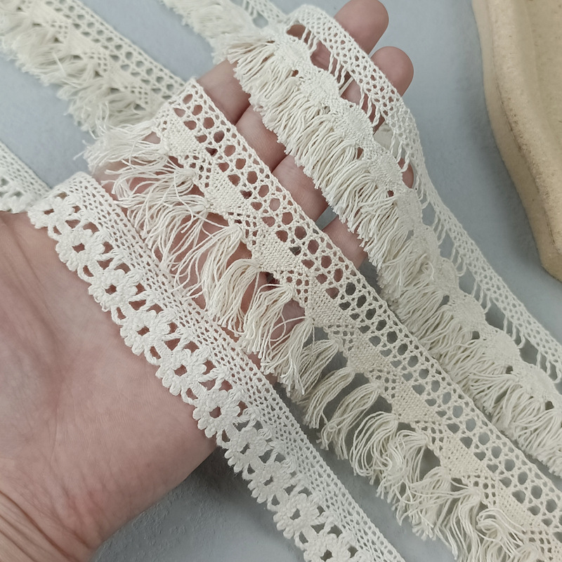 Sewing Eyelet Fabric - Бахрома для штор, занавески, дивана, хлопковое