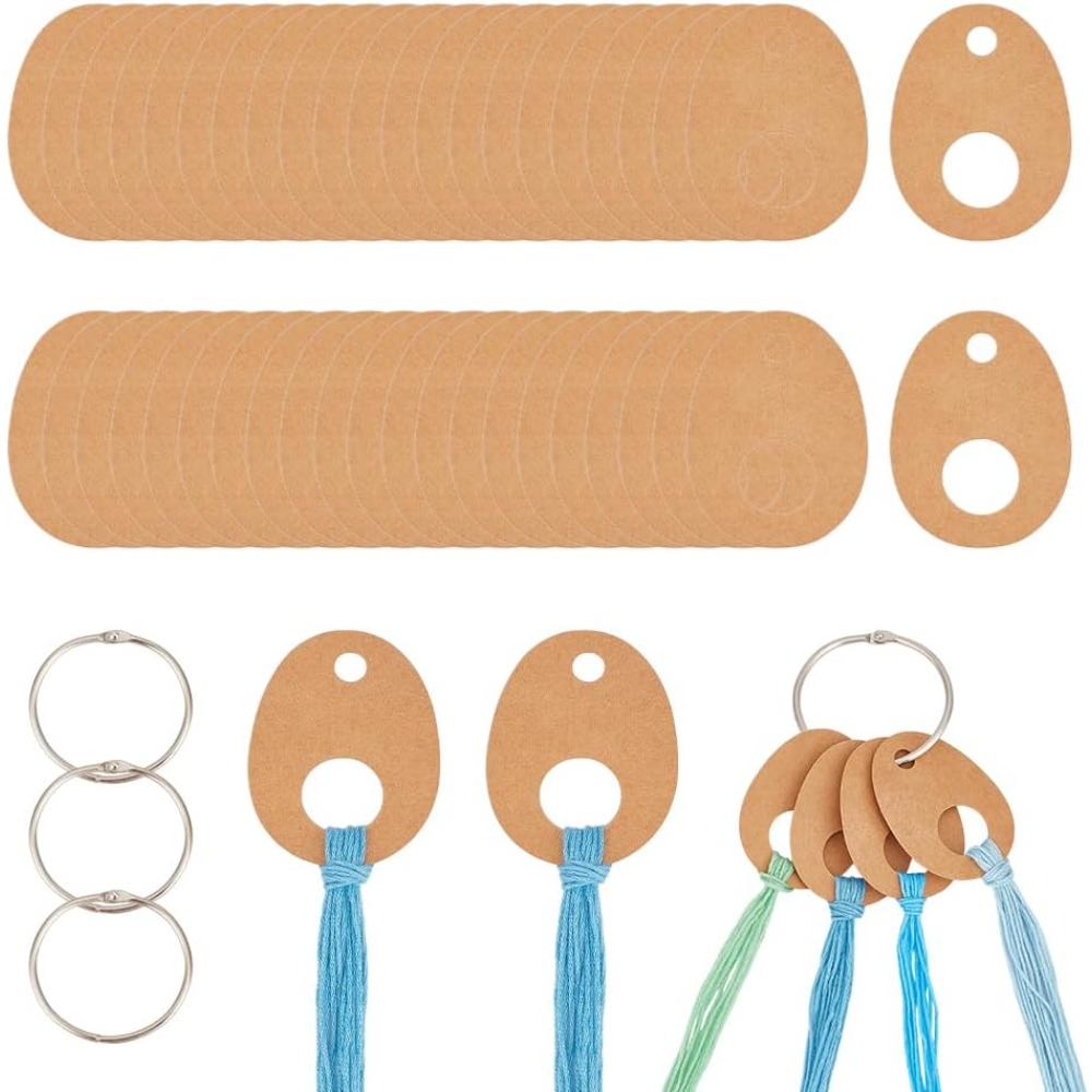 Embroidery Floss Thread - 100 шт., каплевидная нить, нить, капли,