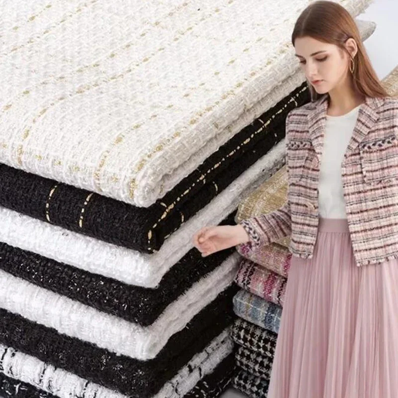 50 см Золотая Шелковая Маленьк – обзор и цена Sewing Tweed Fabric