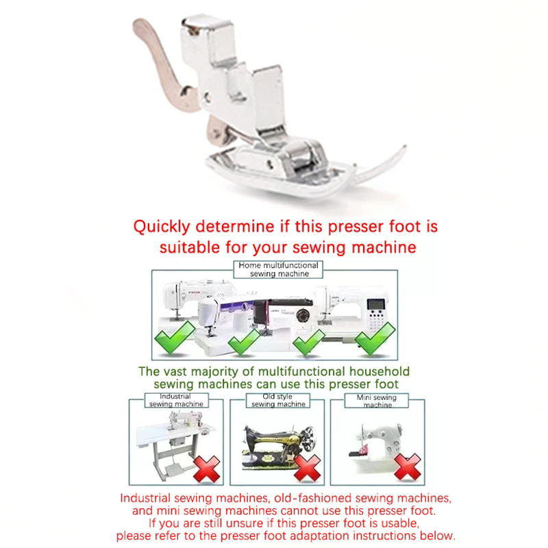 2 шт. универсальные прижимные  – обзор и цена Textile Sewing Machines