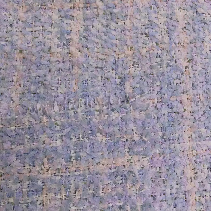 Светло-фиолетовая твидовая тка – обзор и цена Sewing Tweed Fabric